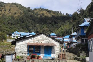 lower Ghorepani village