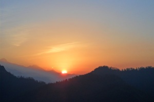 Sunrise from Poon Hill
